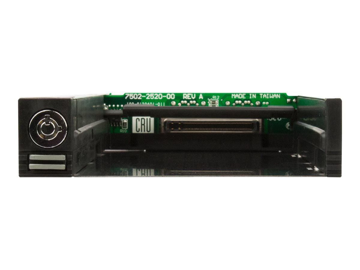 CRU DataPort DP25 SAS 6Gbps Dual Port Frame with Lock - Black