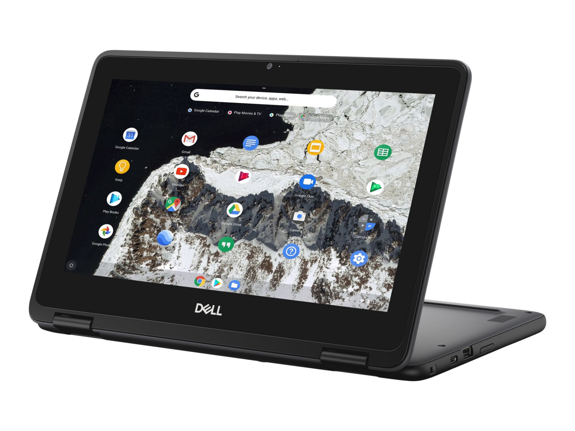 Thumbnail 2 of 14 for Dell Chromebook 3100 2-in-1 - 11.6" - Celeron N4020 - 4 GB RAM - 32 GB eMMC