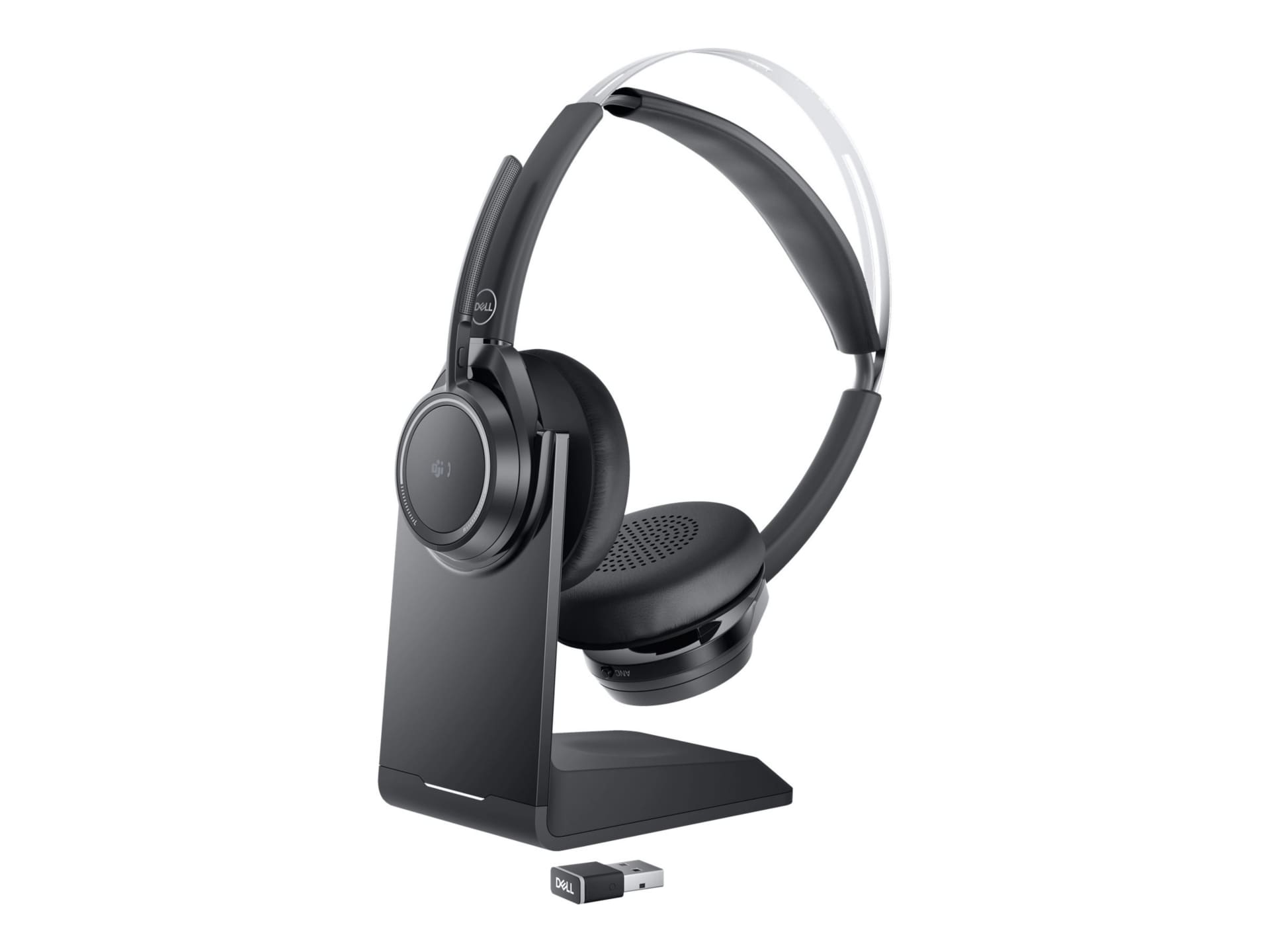 Dell Premier Wireless ANC Headset WL7022 - headset - black
