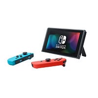 Nintendo Switch Console with Neon Blue and Neon Red Joy-Con Controllers