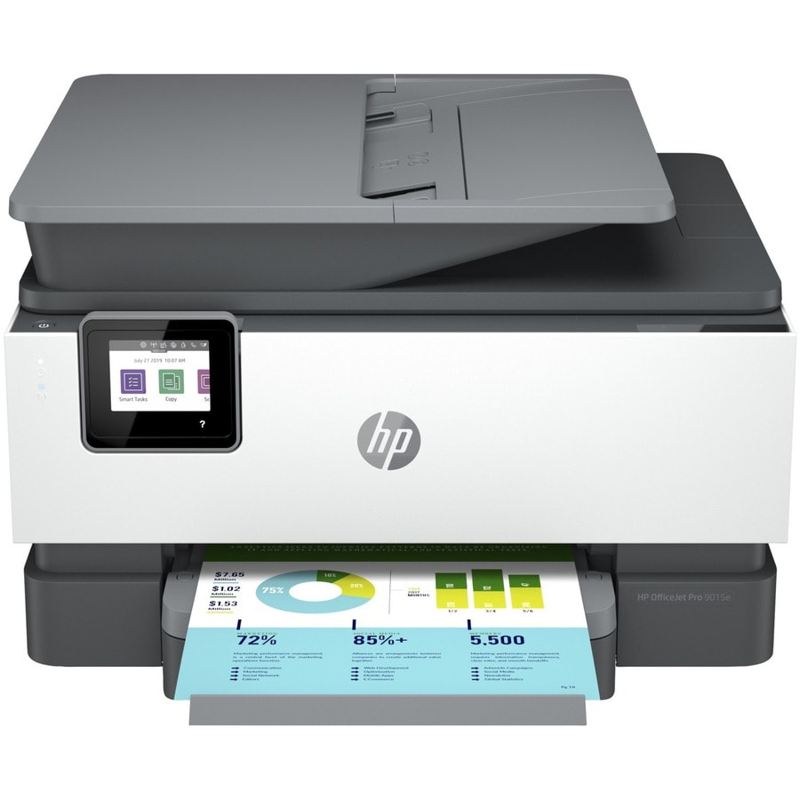 HP Officejet Pro 9015e Inkjet Multifunction Printer-Color-Copier/Fax/Scanner-32 ppm Mono/32 ppm Color Print-4800x1200