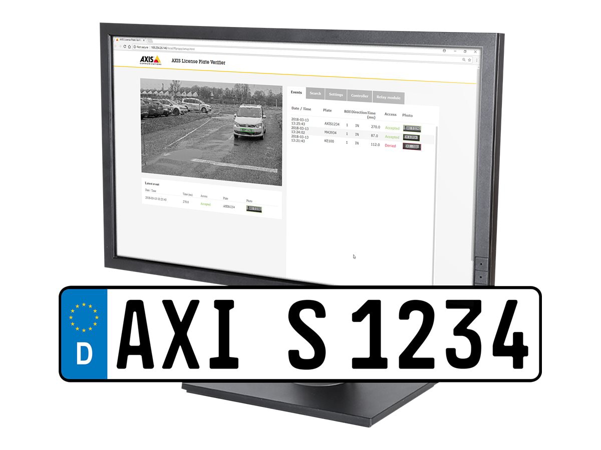 AXIS Plate Verifier - license - 1 license