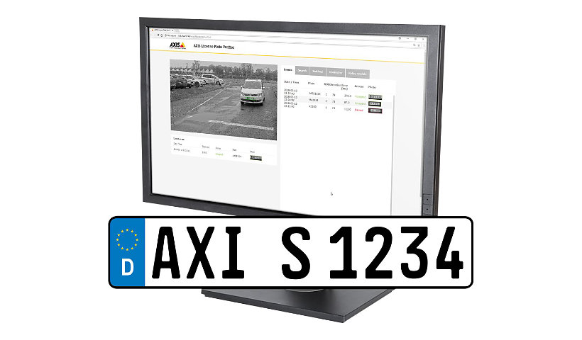 AXIS Plate Verifier - license - 1 license