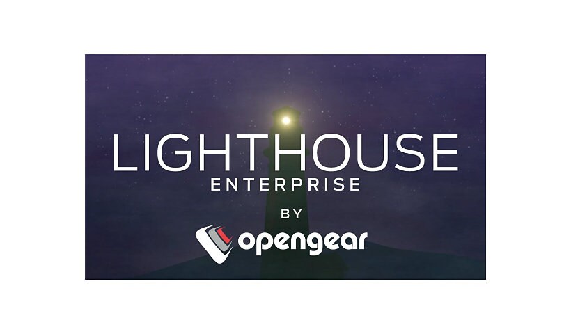 Opengear Lighthouse Enterprise - subscription license (1 year) - 1 node