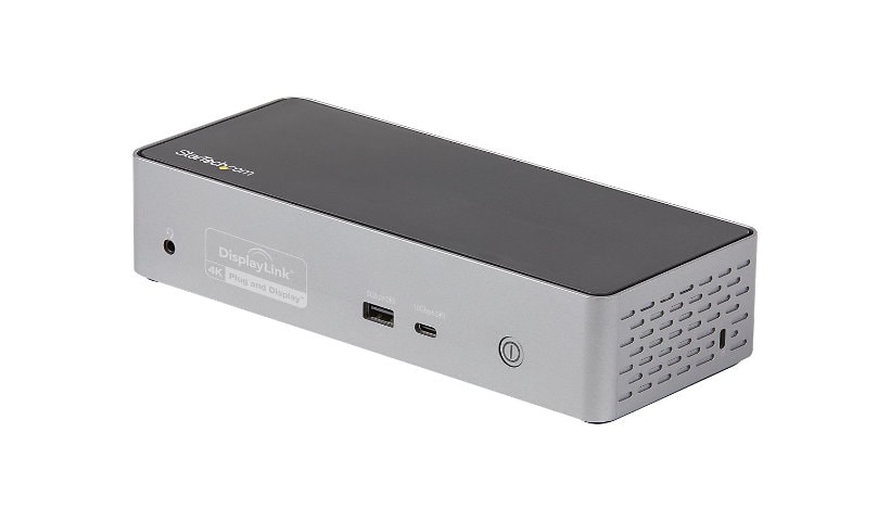 StarTech.com Universal USB-C Dock - Quad Monitor 4K 60Hz DP/HDMI, 100W PD