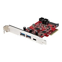 StarTech.com 5-Port USB PCIe Card - 10Gbps 1x USB-C/2xUSB-A/Internal Header
