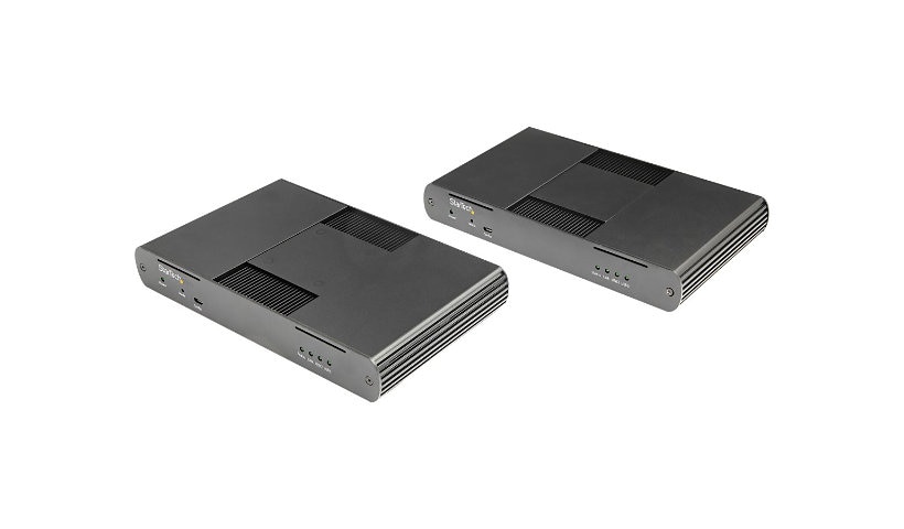 StarTech.com 4-Port USB 3.0 Extender with 1x Gigabit Ethernet Port Extension over Single Cat6a/Cat7 Cable 330ft/100m,