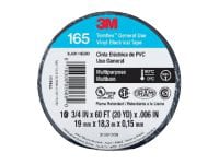 3M Temflex 165 electrical insulation tape - 0.75 in x 60 ft - blue