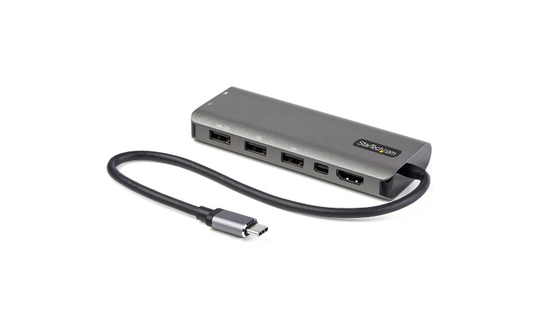 StarTech 4-Port USB-C Hub - Mini Hub - USB-C to 4x USB-A - USB 2.0