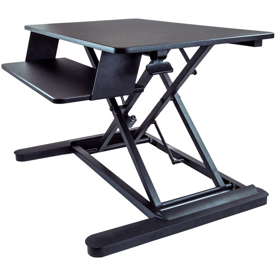 StarTech.com Sit Stand Desk Converter - Keyboard Tray - Height Adjustable E