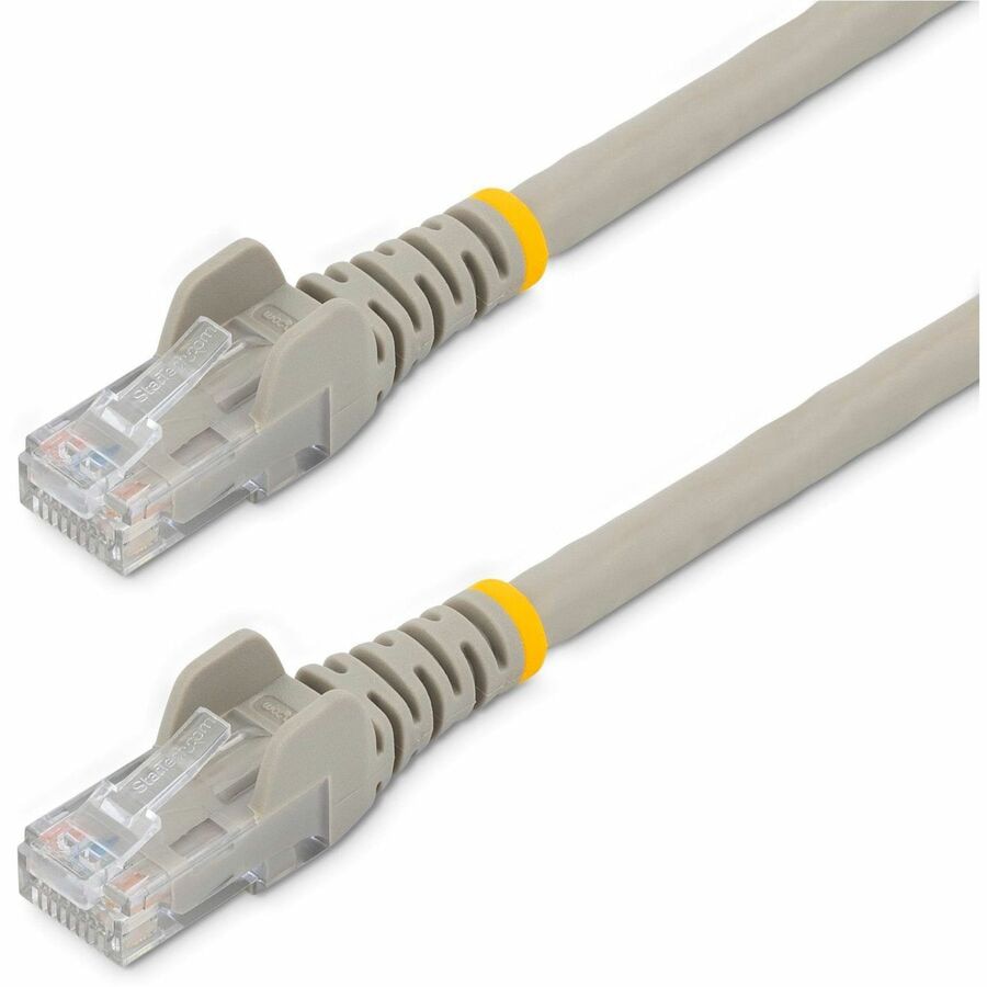 StarTech 3 ft. CAT6 Ethernet Cable - 10 Pack - ETL Verified - Gray CAT6 Patch Cord - Snagless RJ45 - UTP