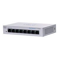 Cisco Business 110 Series 110-8T-D - switch - 8 ports - unmanaged - rack-mo