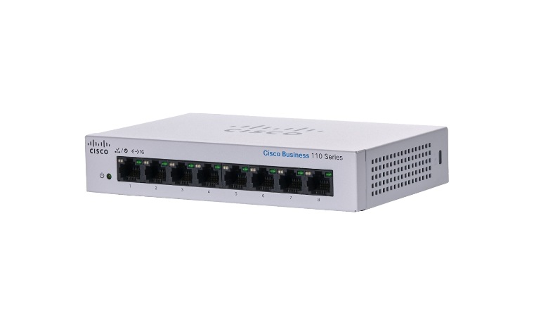 Cisco Business 110 Series 110-8T-D - switch - 8 ports - unmanaged