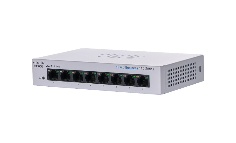 【新品】Cisco CBS110-8T-D 8ポートスイッチ 2台 Cisco Business 110 Series 110-8T-D - switch - 8 ports - unmanaged