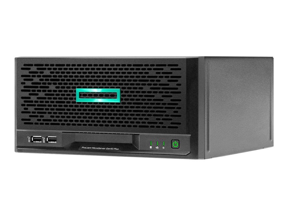 HPE ProLiant MicroServer Gen10 Plus Performance - ultra micro tower - Xeon E-2224 3.4 GHz - 16 GB - no HDD