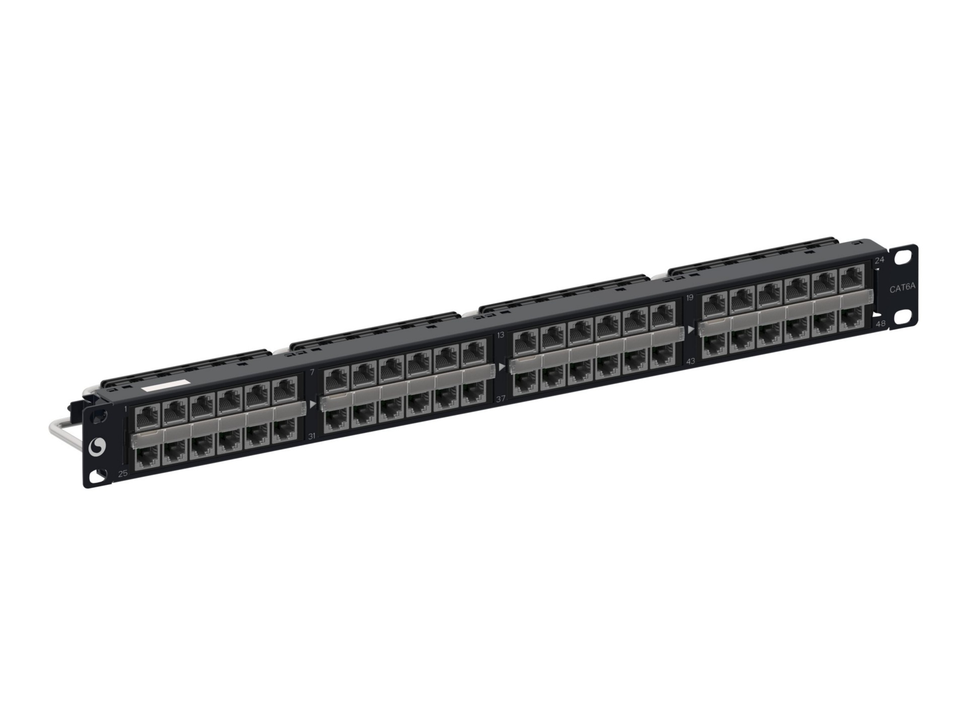 CommScope SL Series patch panel - 1U - 19"