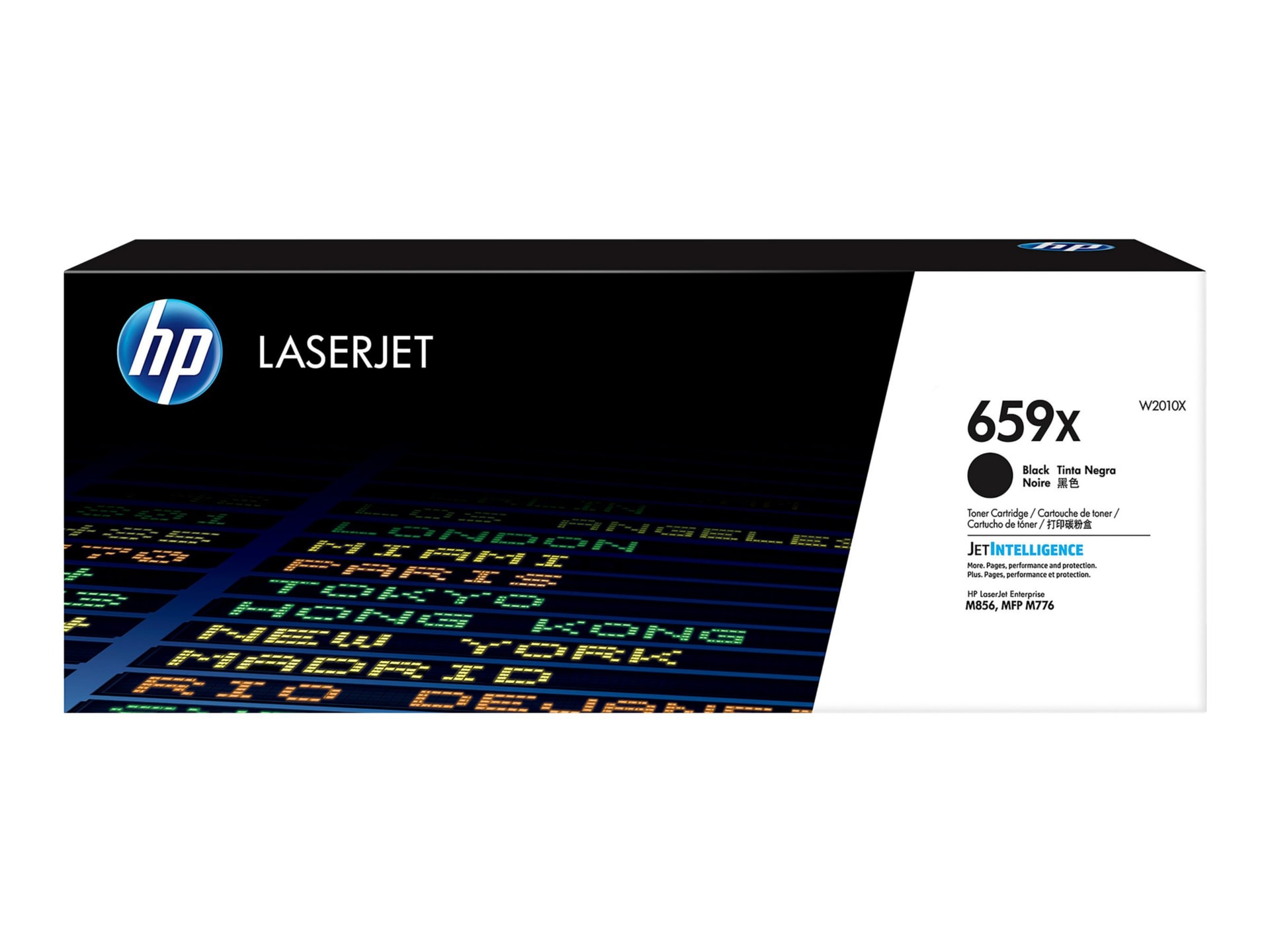 HP 659X - black - original - LaserJet - toner cartridge (W2010X)