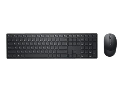 Dell Pro KM5221W - keyboard and mouse set - US English - black