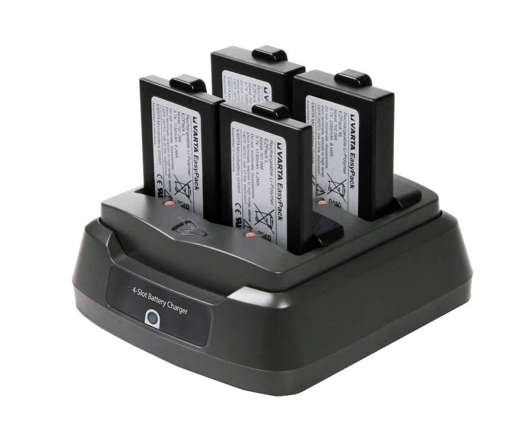 TSI 4-Slot Battery Charger Kit