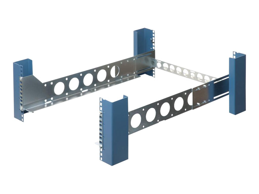 Rack Solution Mounting Rail Kit for Rack, Rack Server - Blue - TAA Complian
