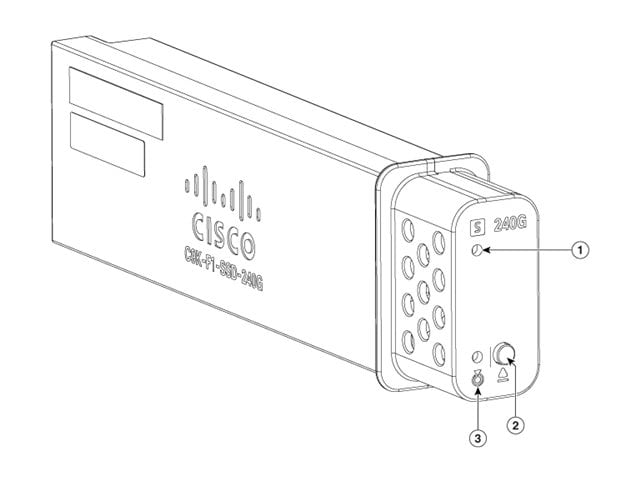 Cisco - SSD - 240 GB - USB 3.0