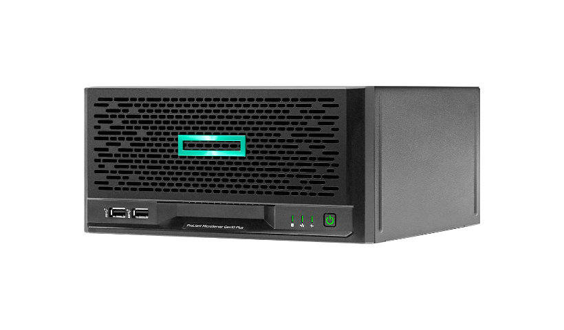HPE ProLiant MicroServer Gen10 Plus Performance - ultra micro tower - Xeon E-2224 3.4 GHz - 16 GB - no HDD