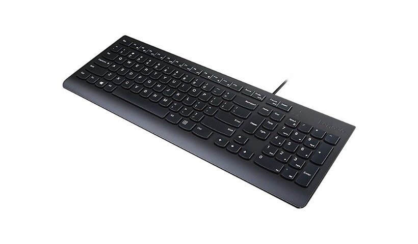 Lenovo Essential - clavier - Anglais - noir