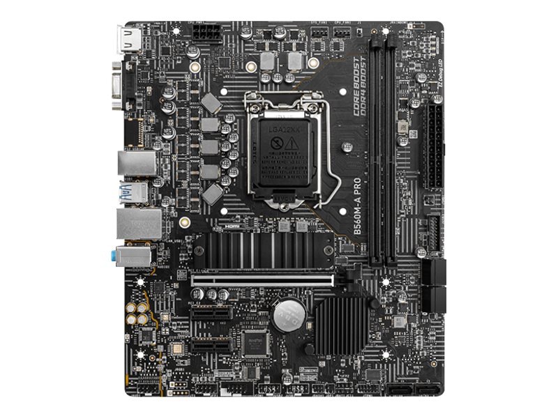 MSI MATX B560 PCIE GEN 4 MOTHERBOARD