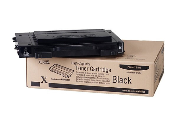 Xerox Black High Yield Capacity toner for Phaser 6100