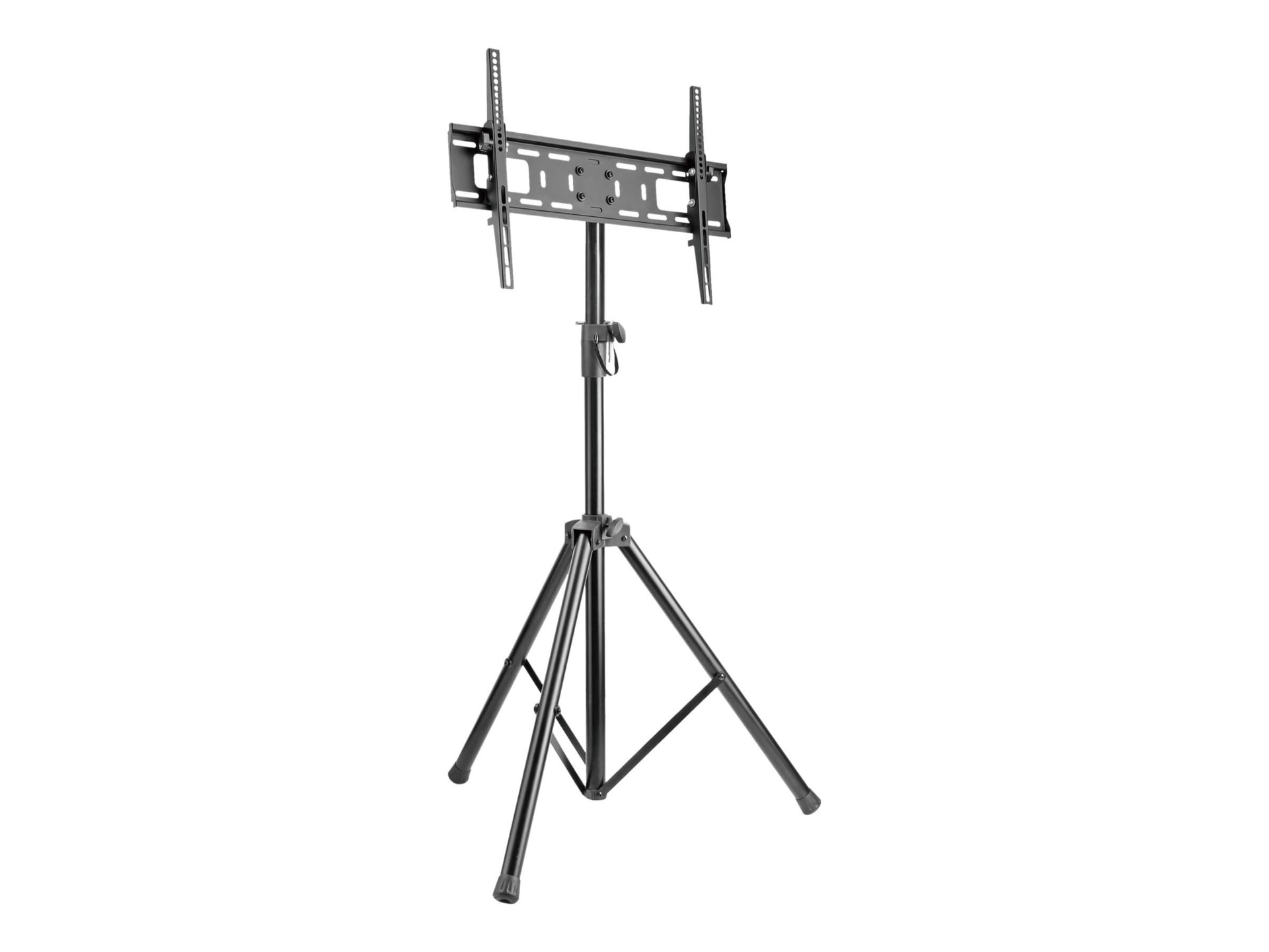 Tripp Lite Portable TV Monitor Digital Signage Stand Tripod 37-70in Display - stand - portable - for flat panel - black