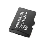 SanDisk TransFlash flash memory card - 128 MB - TransFlash