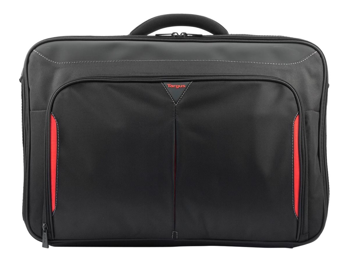 Targus Classic+ CN418GL Carrying Case for 17" to 18" Notebook - Red, Black