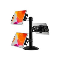 CTA Digital Quick-Connect Universal Trio Tablet Mount with Height-Adjustabl
