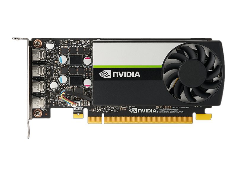 Thumbnail 4 of 15 for PNY NVIDIA T1000 Graphic Card - 4 GB GDDR6 - Low-profile