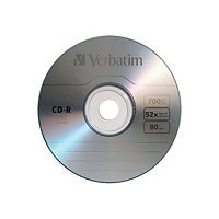 Verbatim CD-R 52X 700 MB - 100 Pack Spindle