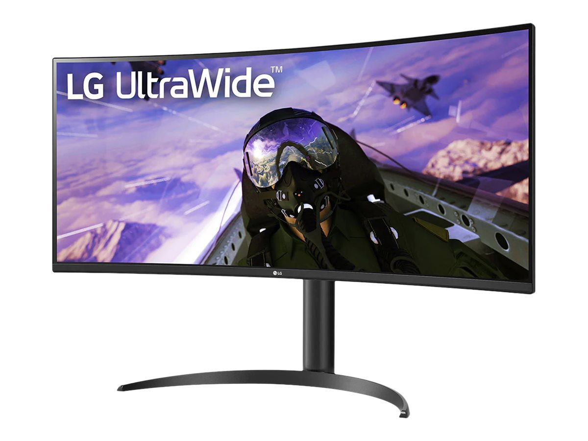 Thumbnail 2 of 11 for LG 34BP65C-B 34" Class UWQHD Curved Screen LED Monitor - Black