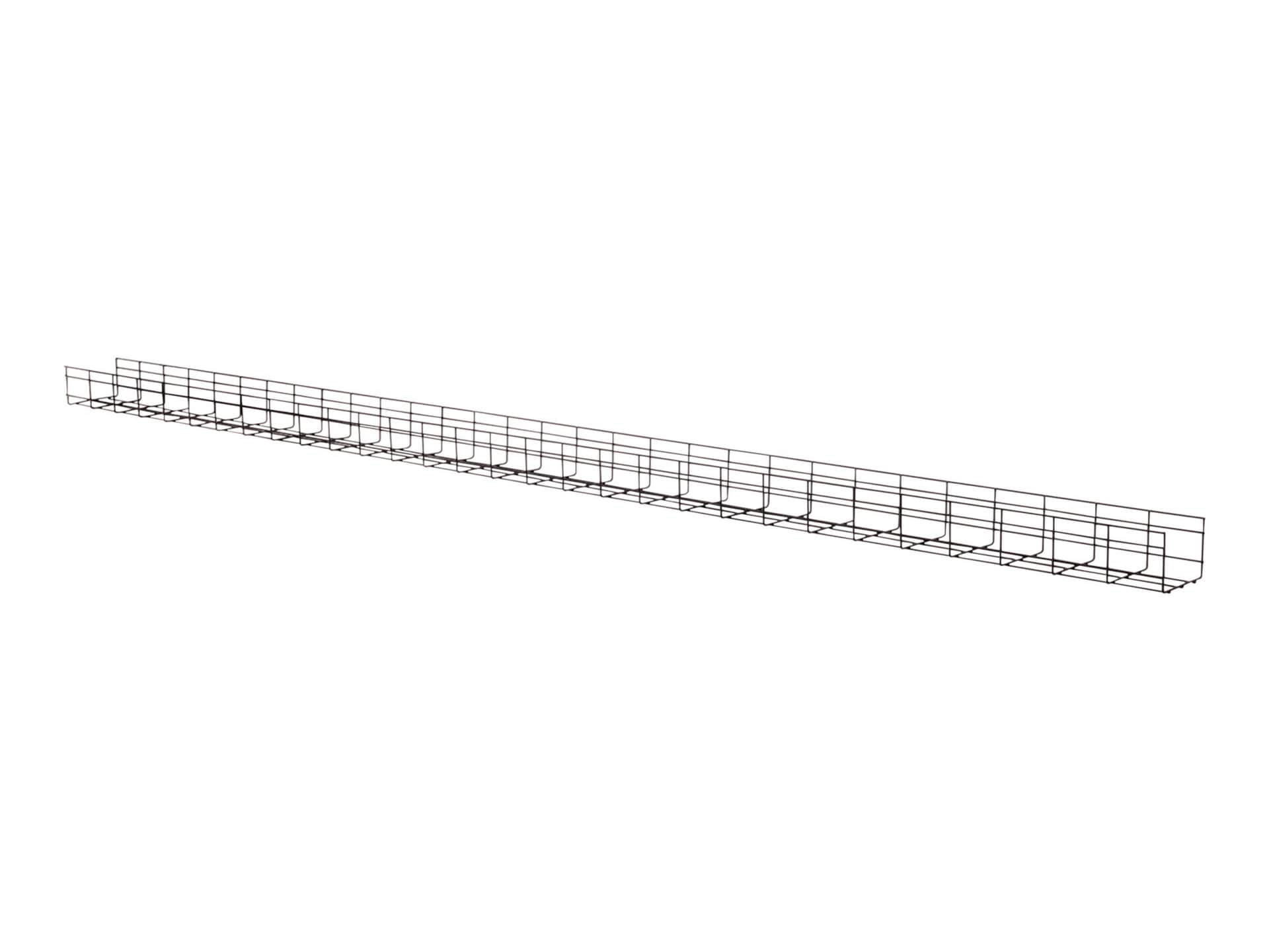 Tripp Lite Wire Mesh Cable Tray - 150 x 100 x 1500 mm (6 in. x 4 in. x 5 ft.), 2-Pack - cable tray sections - wire mesh