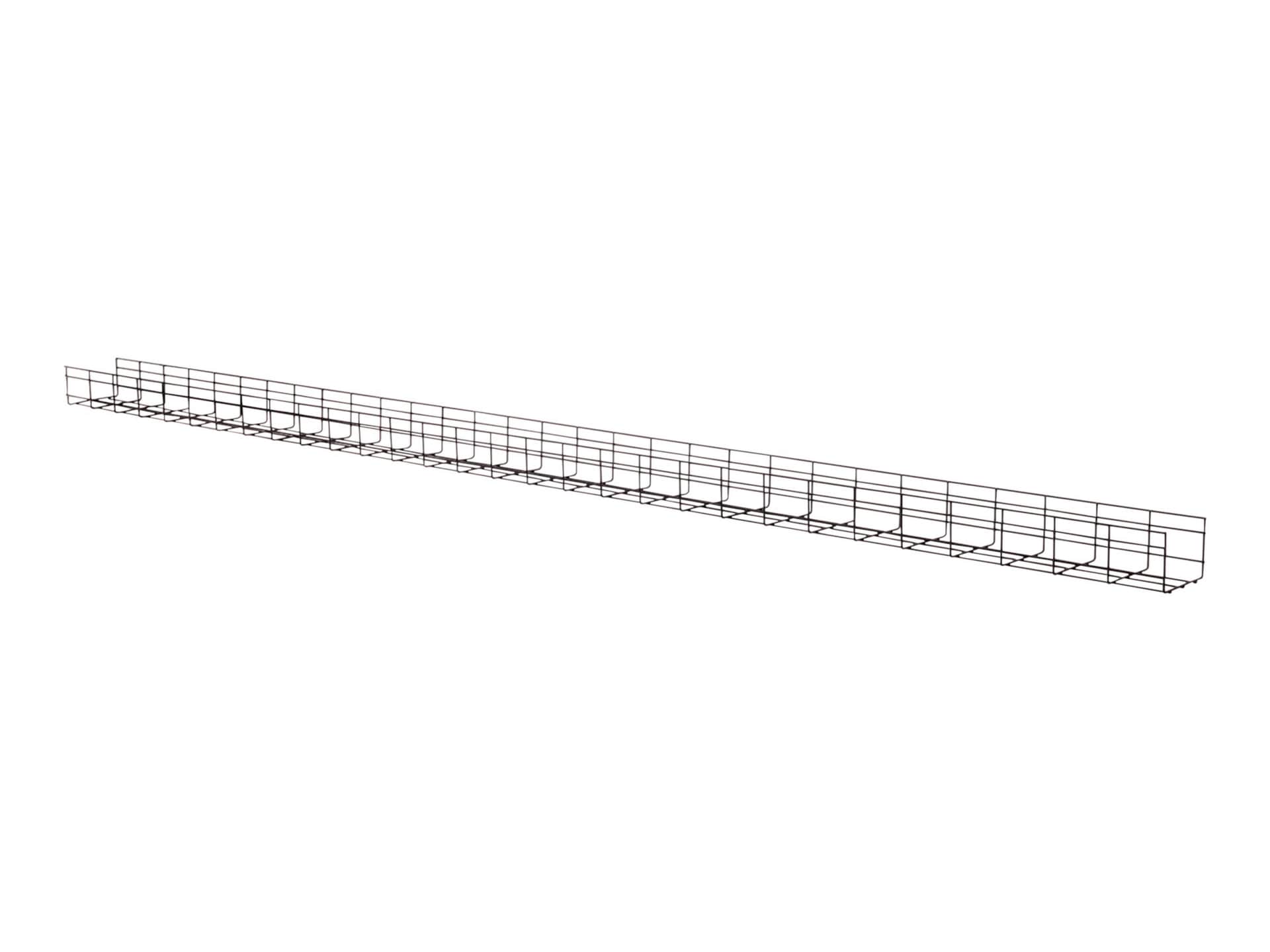 Eaton Tripp Lite Series Wire Mesh Cable Tray - 150 x 100 x 1500 mm (6 in. x 4 in. x 5 ft.), 2-Pack - cable tray sections