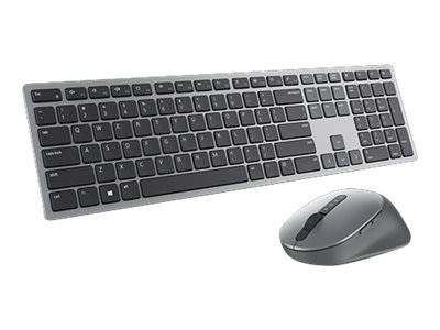 Dell Pro Plus Keyboard and Mouse KM7321W - keyboard and mouse set - Canadian French - titan gray Input Device