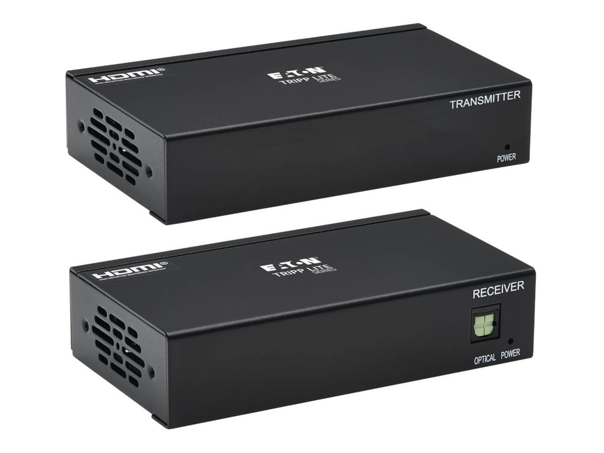 Eaton Tripp Lite Series 2-Port HDMI over Cat6 Extender Kit Transmitter/Receiver 4K 60 Hz HDR 4:4:4 PoC 230ft 70.1 m TAA