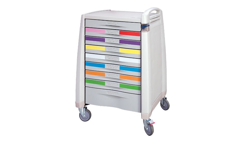 Capsa Healthcare Avalo Series Pediatric Crash Cart - cart - for medication - blue
