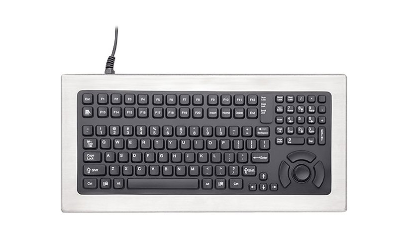 iKey DT-5K-FSR-NI - keyboard - with Force Sensing Resistor Pointing Device