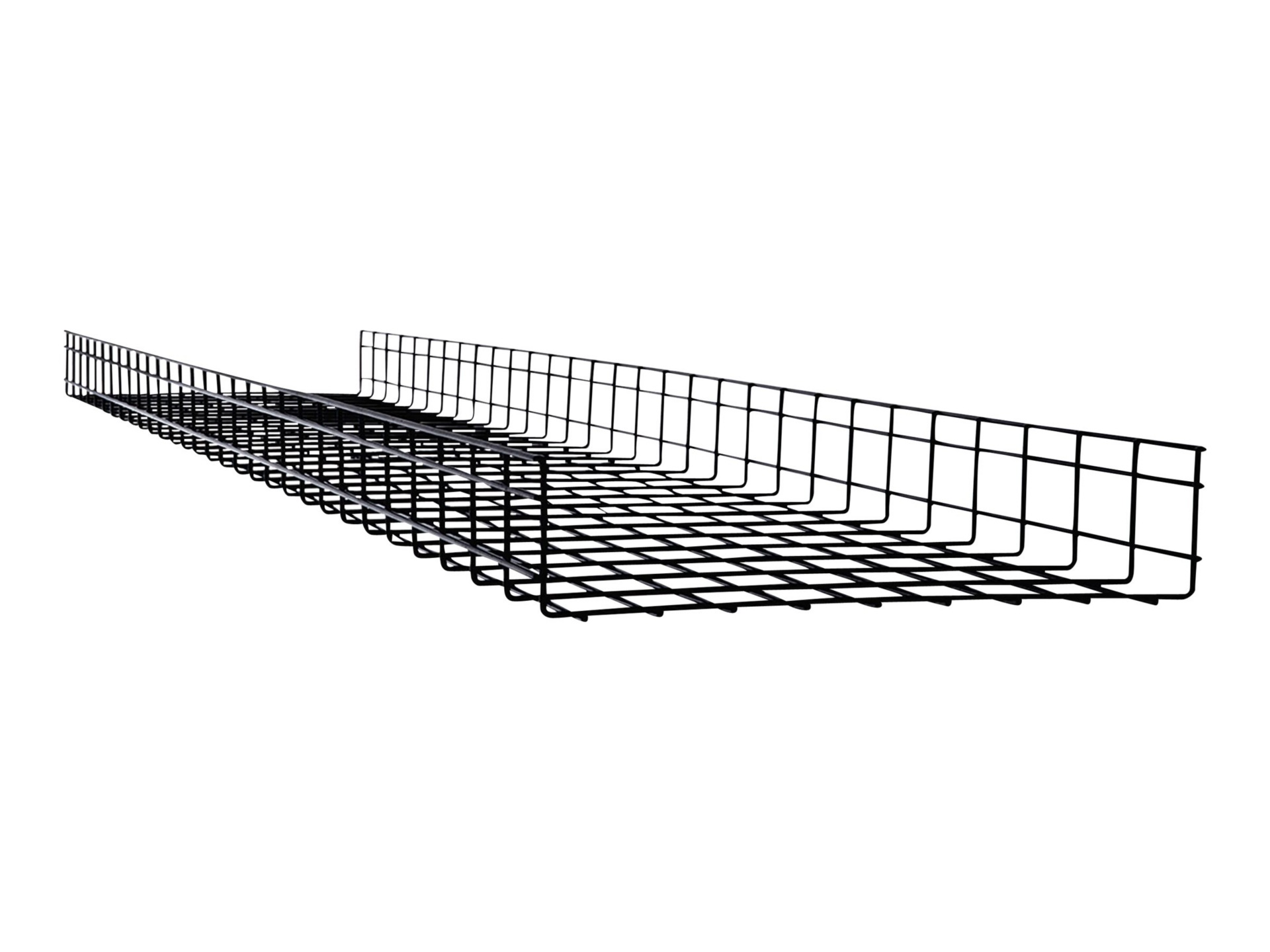 Tripp Lite SmartRack Wire Mesh Cable Tray - 450 x 100 x 3000 mm (18 in. x 4 in. x 10 ft.) - cable management tray