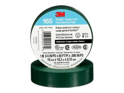 3M Temflex General Use 165 electrical insulation tape - 0.75 in x 60 ft - g