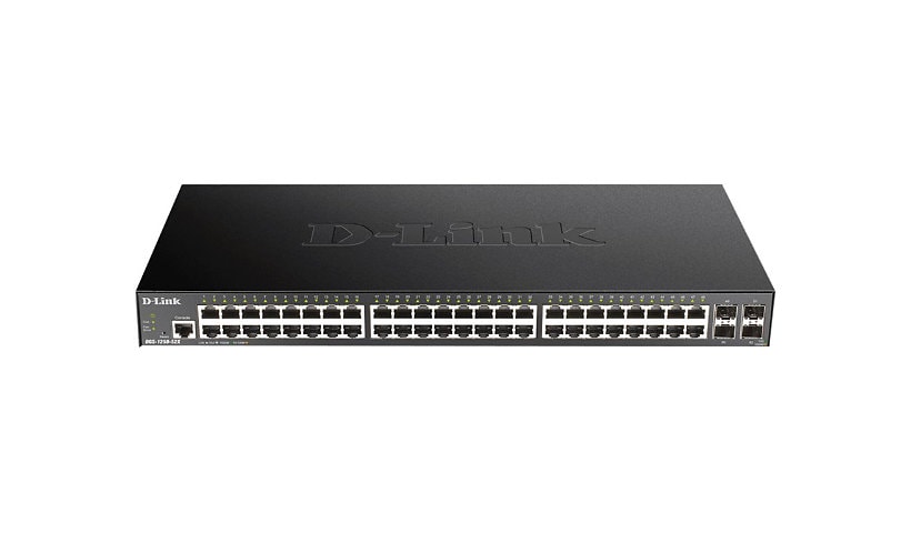 D-Link DGS 1250-52X-6KV - switch - 52 ports - smart - rack-mountable