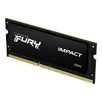 Kingston FURY Impact - DDR3L - module - 8 GB - SO-DIMM 204-pin - 1600 MHz /
