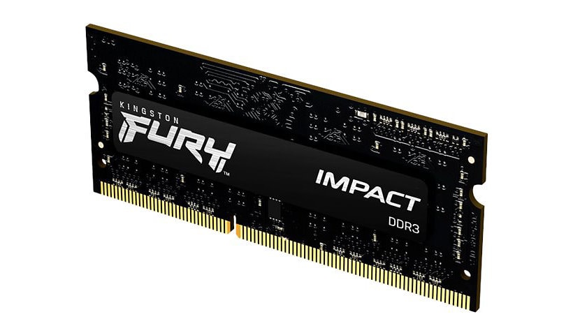 Kingston FURY Impact - DDR3L - module - 4 GB - SO-DIMM 204-pin - 1866 MHz /