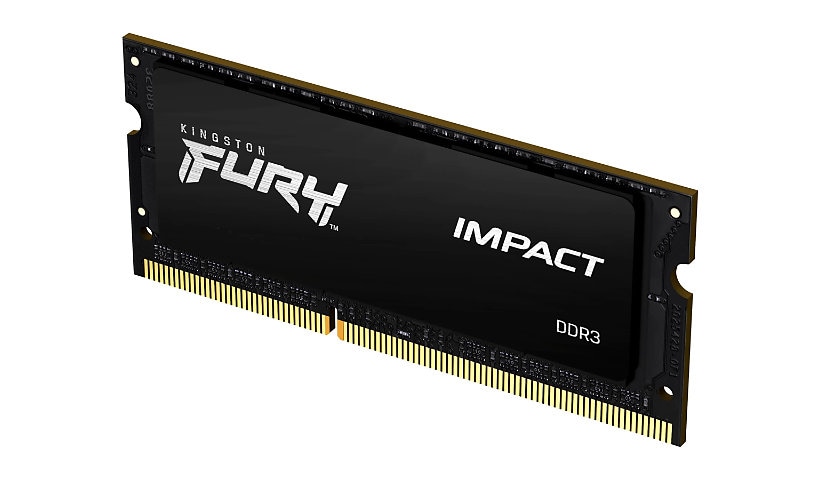 Kingston FURY Impact - DDR3L - module - 8 GB - SO-DIMM 204-pin - 1866 MHz / PC3L-14900 - unbuffered