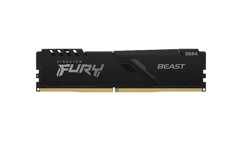 Kingston FURY Beast - DDR4 - kit - 16 GB: 2 x 8 GB - DIMM 288-pin - 2666 MHz / PC4-21300 - unbuffered