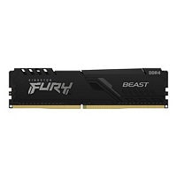 Kingston FURY Beast - DDR4 - kit - 64 GB: 4 x 16 GB - DIMM 288-pin - 2666 M